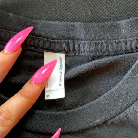 🐣5/$15 Black Vintage Bombshell Blonde Tee - Picture 3 of 3